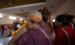 Nepali Hindu teenage and adolescent boys undergo the ritualistic tradition of Bratabandha...