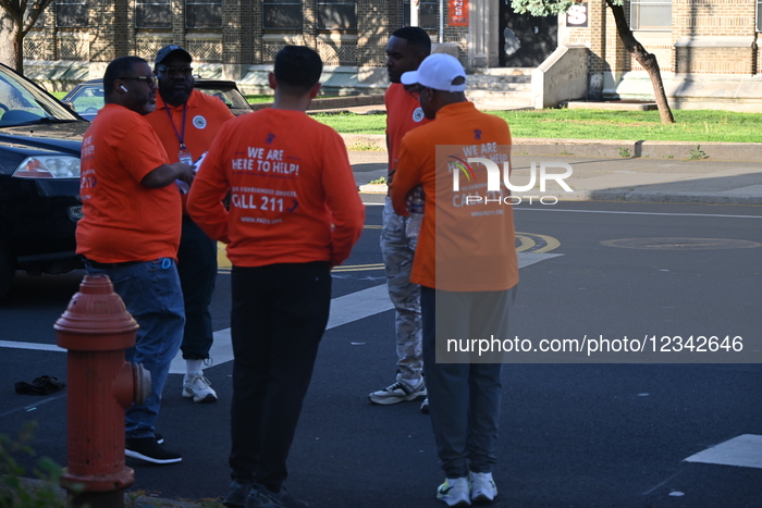Philadelphia Police Officer Shot In Line Of Duty While Trying To Break Up A Fight Outside Overbrook High School