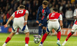 Desire Doue of Paris Saint-Germain plays during the UEFA Champions League Semi-final Secon...