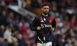 Bruno Fernandes attacking midfield of Manchester United and Portugal during the warm-up be...