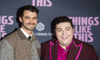 Joey Pollari and Max Talisman attend MPX's ''Things Like This'' world premiere at AMC Linc...