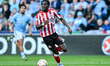 Eliezer Mayenda (12 Sunderland) controls the ball during the Sky Bet Championship Play Off...