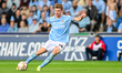 Ben Sheaf (14 Coventry City) passes the ball during the Sky Bet Championship Play-Off Semi...