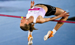 Maria Zodzik of Poland competes in the women's high jump event during the 2nd edition of t...
