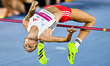 Eleanor Patterson of Australia competes in the women's high jump event during the 2nd edit...