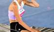 Maria Zodzik of Poland competes in the women's high jump event during the 2nd edition of t...