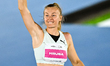 Michaela Hruba of the Czech Republic competes in the women's high jump event during the 2n...