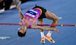 Sanghyeok Woo of South Korea competes in the men's high jump event during the 2nd edition...