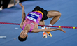 Sanghyeok Woo of South Korea competes in the men's high jump event during the 2nd edition...