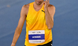 Hamish Kerr of New Zealand competes in the men's high jump event during the 2nd edition of...