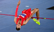 Jan Stefela of the Czech Republic competes in the men's high jump event during the 2nd edi...
