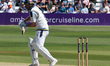 Yorkshire's Adam Lyth plays during the Rothesay County Championship Division 1 cricket mat...