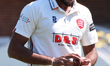 Kasun Rajitha of Essex plays during the Rothesay County Championship Division 1 cricket ma...