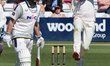 Jamie Porter of Essex plays during the Rothesay County Championship Division 1 cricket mat...