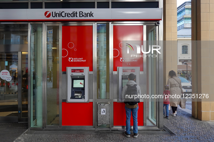 UniCredit Bank Branch In Prague