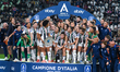 Juventus Women's award ceremony for the championship victory takes place after the Italian...