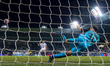 Rafael Sebastian Mujica Garcia of Al Sadd SC scores a penalty in the shootout during the Q...