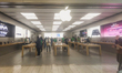 EDMONTON, CANADA - MAY 7: An Apple store in Edmonton, with advertisements for the new iPh...