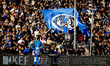 Supporters of FC Den Bosch during the match between Den Bosch and Cambuur (play-off) at St...