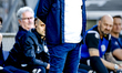 FC Den Bosch trainer Ulrich Landvreugd is present during the match between Den Bosch and C...