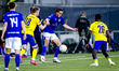 FC Den Bosch defender Stan Henderikx and SC Cambuur Leeuwarden midfielder Tyrique Mercera...
