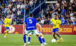 SC Cambuur Leeuwarden forward Tyrique Souren plays during the match between Den Bosch and...
