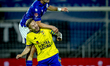FC Den Bosch defender Mikulas Bakala and SC Cambuur Leeuwarden midfielder Mark Diemers par...