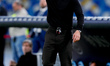 Antonio Conte Head Coach of SSC Napoli yells during the serie Serie A Enilive match betwee...