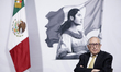 Mexico's Health Minister, David Kershenobich Stalnikowitz, speaks during a briefing confer...