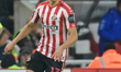 Luke O'Nien of Sunderland plays during the Sky Bet Championship Play Off Semi Final Second...