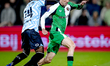 RKC midfielder Chris Lokesa and Feyenoord Rotterdam defender Gijs Smal play during the mat...