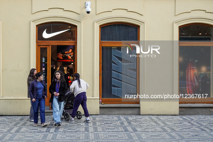 Nike Storefront In Prague