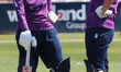 In Chelmsford, England, on May 14, 2025, Essex Women's Lissy Macleod and Essex Women's Gra...