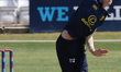Sophia Turner of Durham participates in the Metro Bank One Day Cup Women cricket match bet...