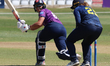 In Chelmsford, England, on May 14, 2025, Bess Heath of Durham and Ariana Dowse of Essex co...