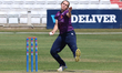 Kate Coppack of Essex Women plays during the Metro Bank One Day Cup Women cricket match be...