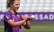 Eva Gray plays during the cricket match between Essex Women and Durham Women at Ambassador...