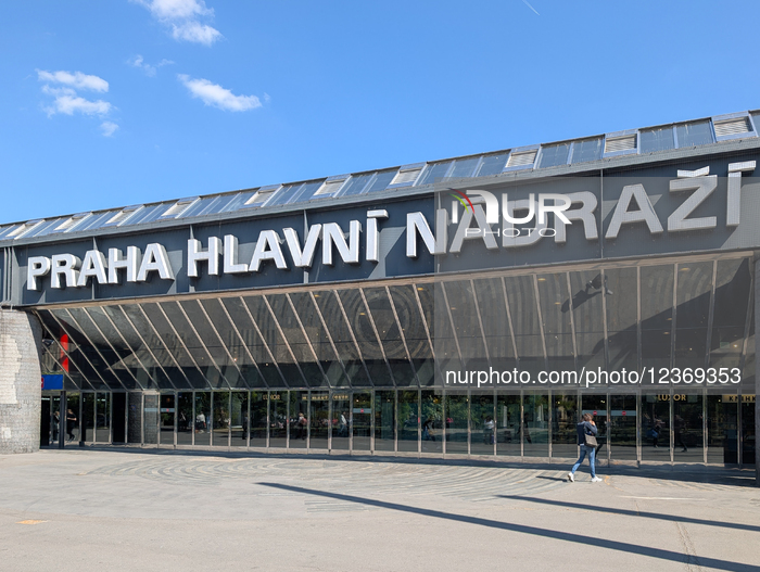 Entrance Prague Central Station