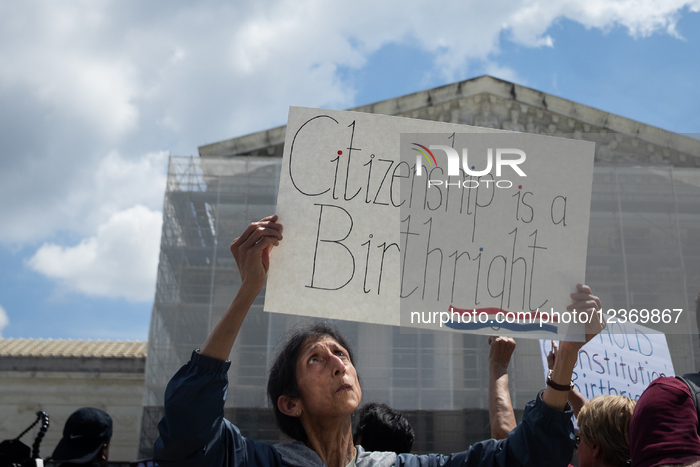 Supreme Court hears birthright citizenship arguments