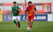 Alex Satariano (right) of Birkirkara is in action during the Meridianbet FA Trophy 24/25 s...
