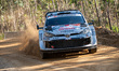Kalle Rovanpera (Fin) and Jonne Halttunen (Fin) drive a Toyota GR Yaris Rally1 for the Toy...