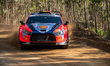 Thierry Neuville (Bel) and Martijn Wydaeghe (Bel) drive a Hyundai i20 N Rally1 for the Hyu...