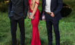 LONDON, UNITED KINGDOM - MAY 15, 2025: Junior Andre, Princess Andre and Peter Andre attend...