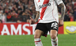 Kevin Castano of River Plate plays during the match between River Plate and Independiente...