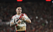 Franco Mastantuono of River Plate celebrates his goal during the match between River Plate...