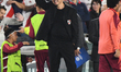 Marcelo Gallardo of River Plate celebrates his team's victory after the match between Rive...