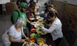 People attend political and cultural activities at the National Institute for Political Tr...