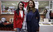 Gaby Jimenez, Federal Deputy for the MORENA party, and Nadya Rasheed, Palestinian Ambassad...