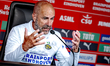 Peter Bosz holds a press conference before the match between Sparta and PSV for the 2024-2...
