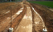 The A69 construction site is near Maurens-Scopont in Tarn, France, when one looks towards...